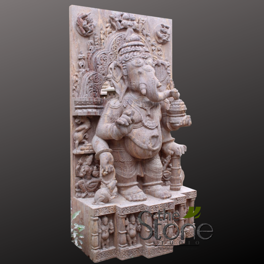 Ganapati Murti In Standing Mudra 5ft