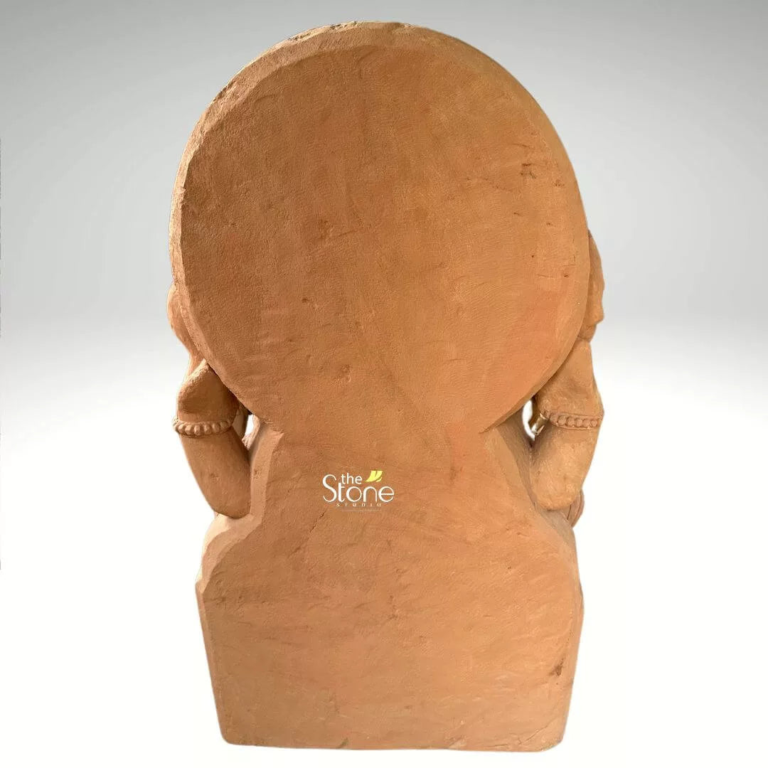 4 Feet Sandstone Ganesha Statue