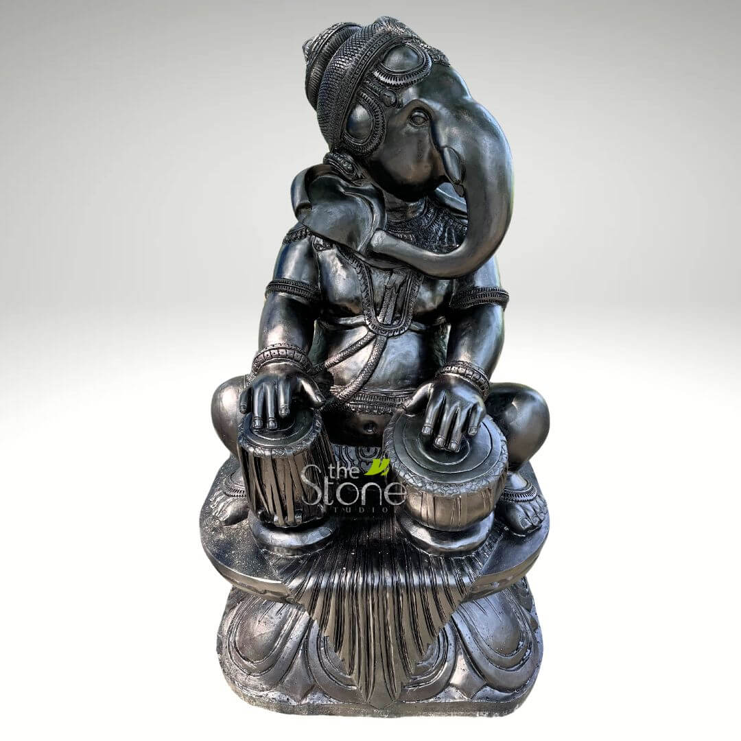 Ganpati Playing Tabla Statue 5ft