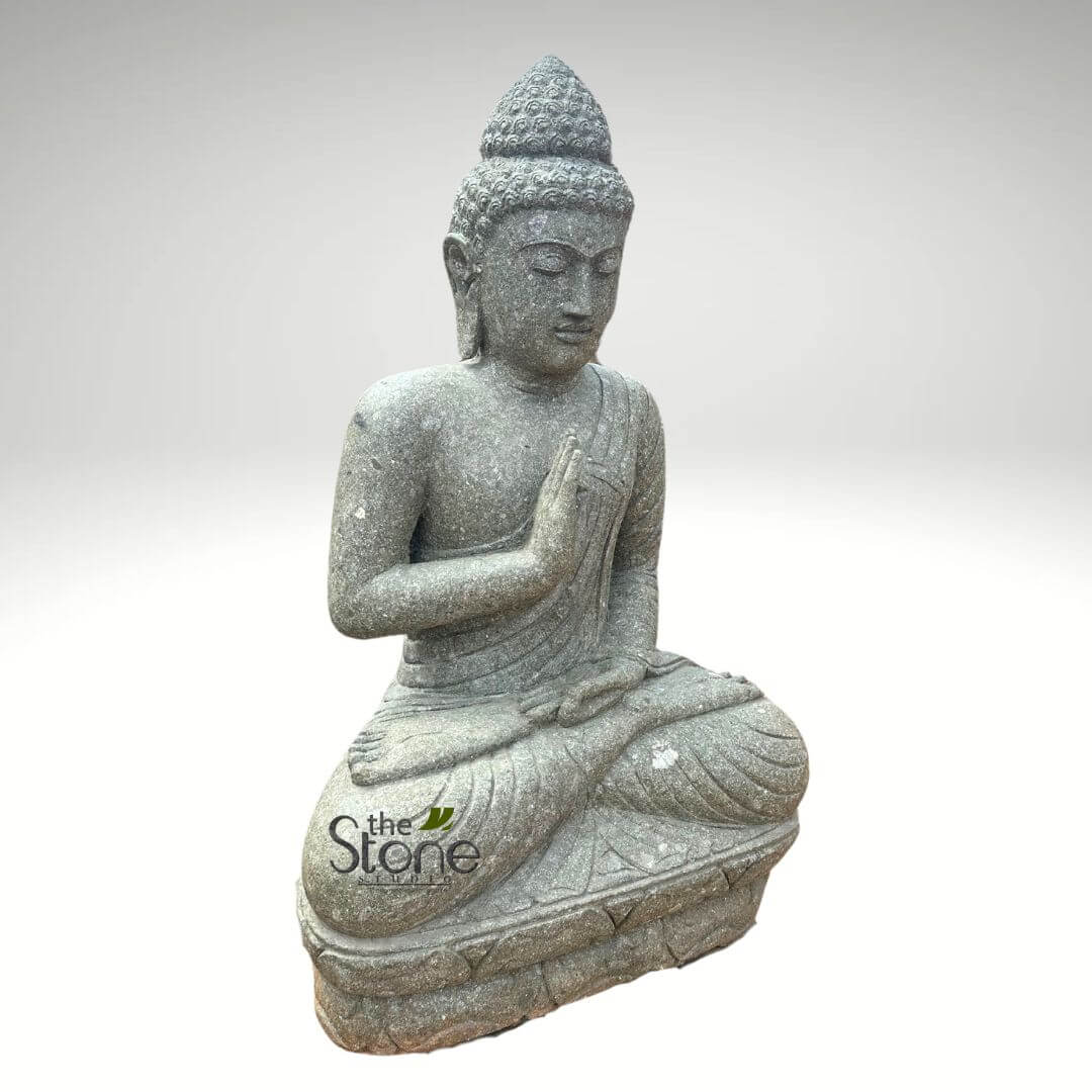 Lava Stone Buddha Statue 4ft