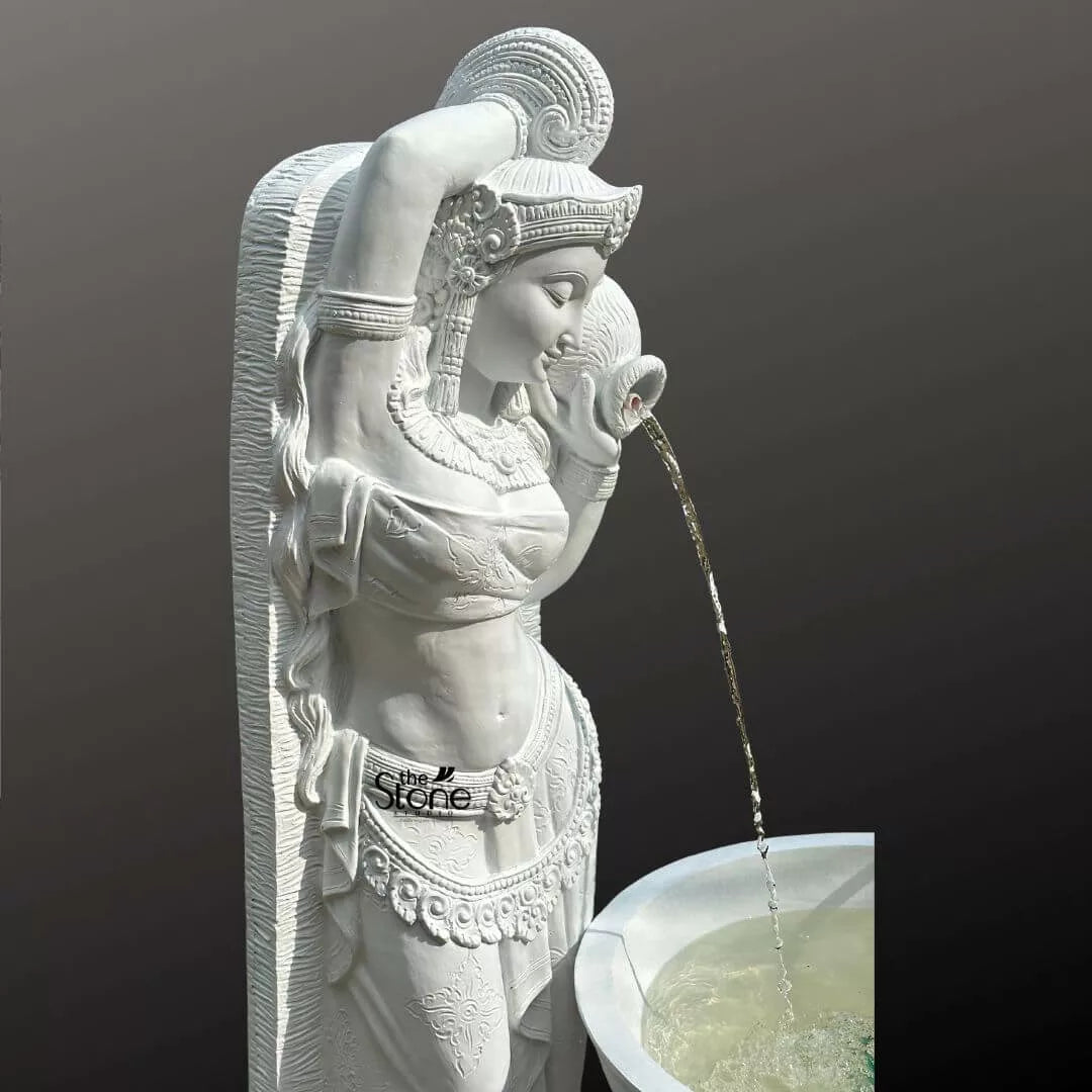 Balinese Lady Water Fountain 5ft