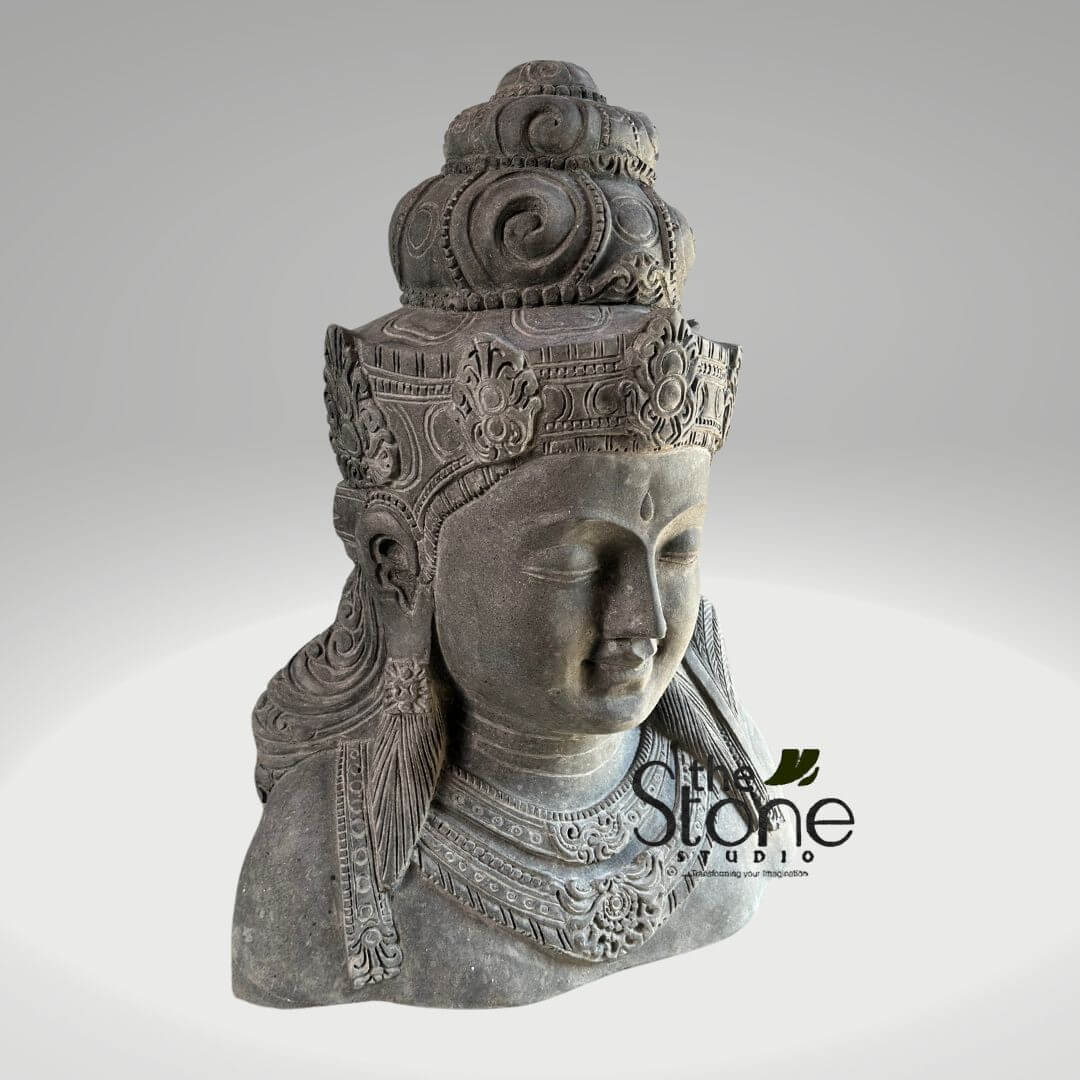 Shiva Bust Statue 30″