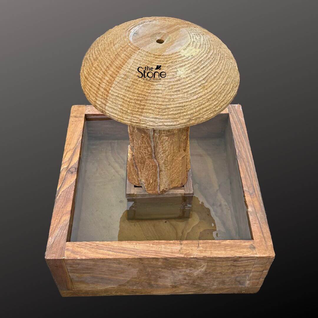Stone Water Fountain 2.5ft