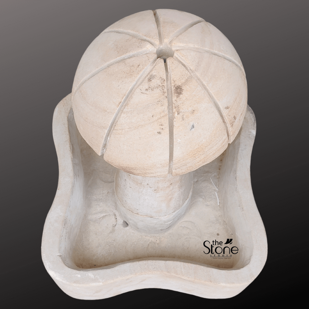 Mushroom Water Fountain 18″