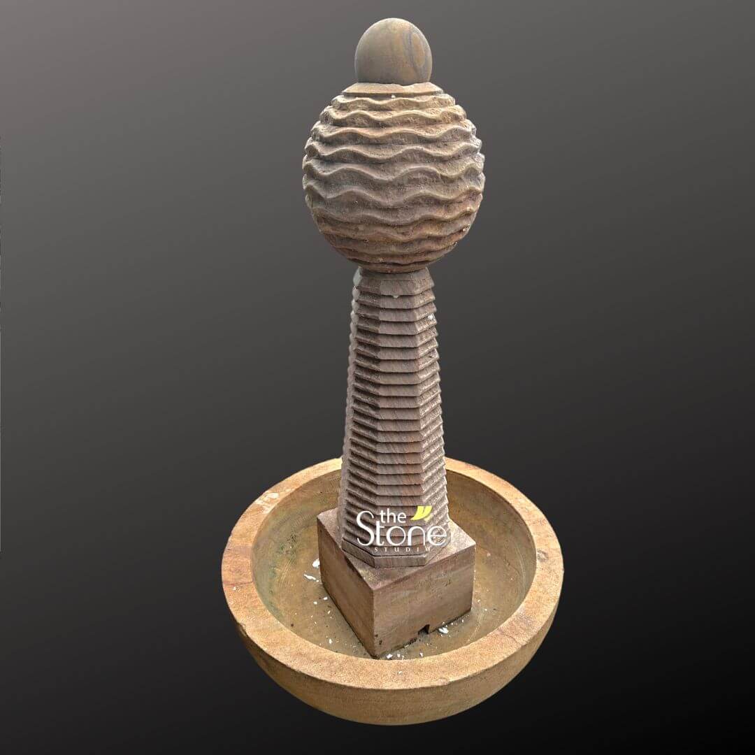 Fountain Statue For Garden 34″