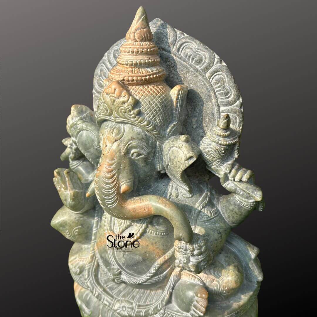 Ganpati Unique Murti 10″