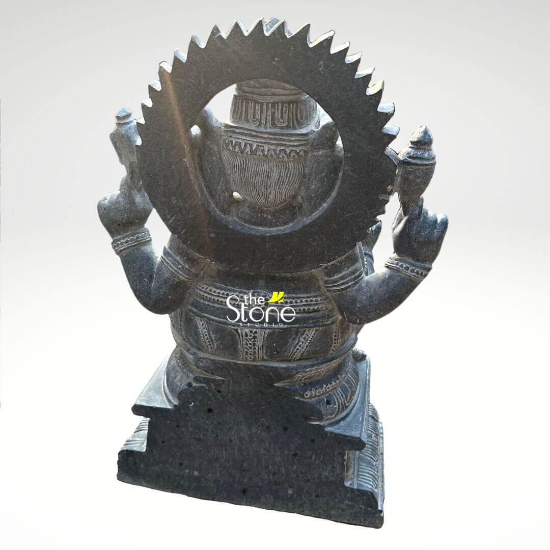 Ganapathi Stone Statue 2ft