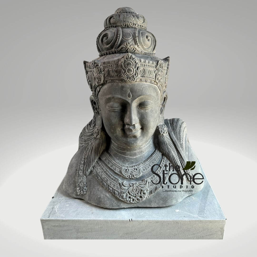 Shiva Bust Statue 30″