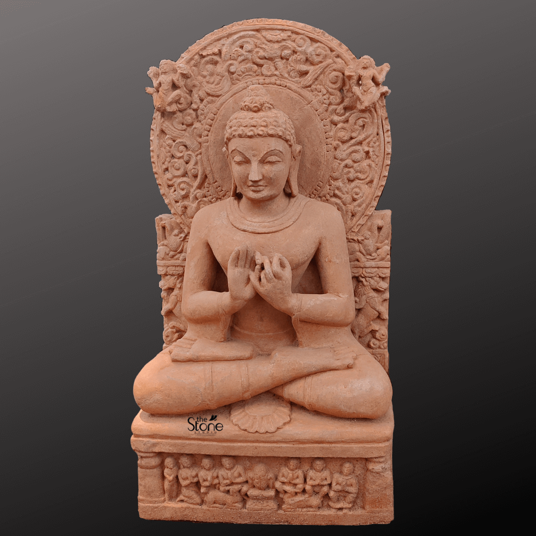 Dharmachakra Buddha Statue For Garden 3ft