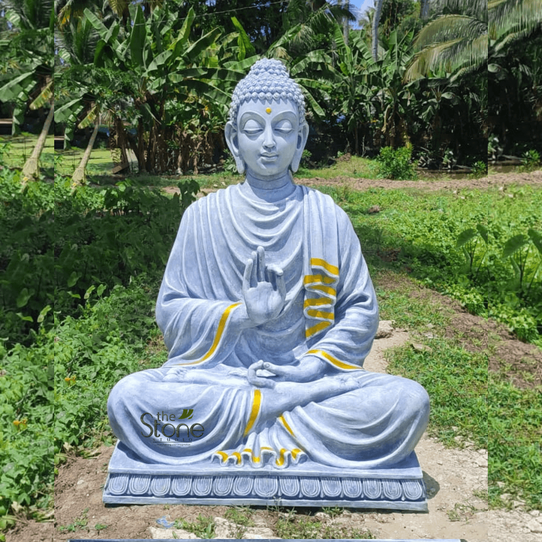 Large Resin Buddha Garden Statue 5ft