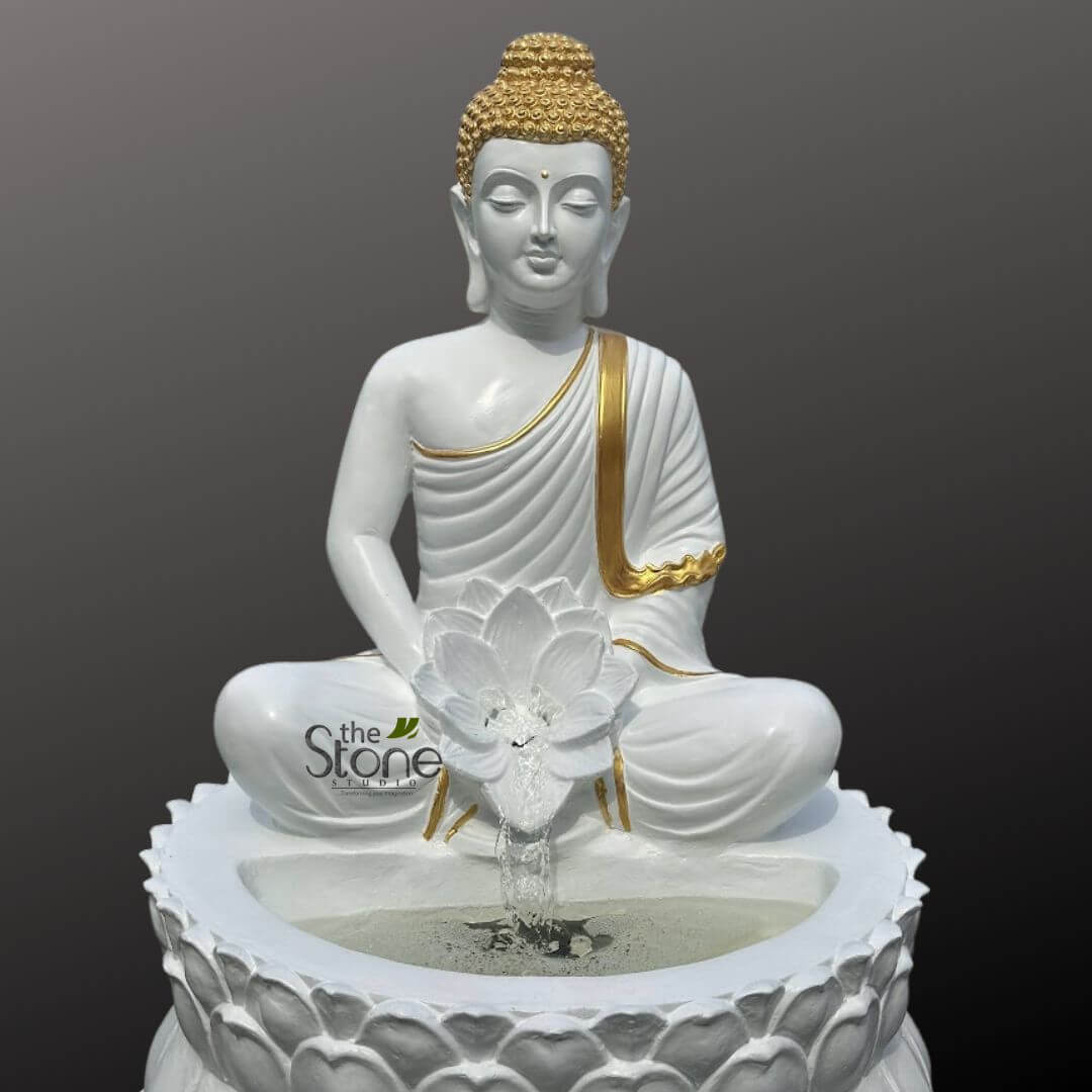 3 feet Lord Buddha fountain
