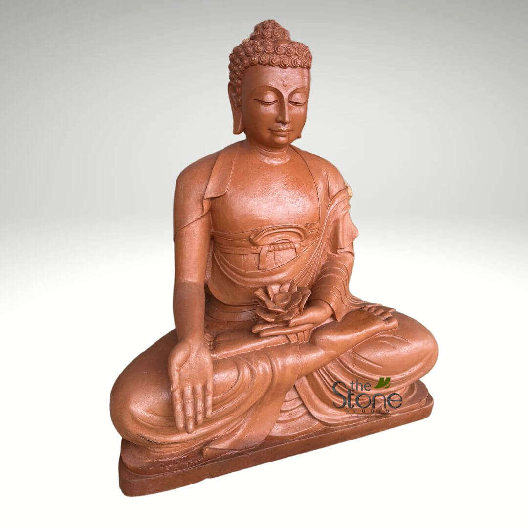 Lotus Buddha statue 3ft