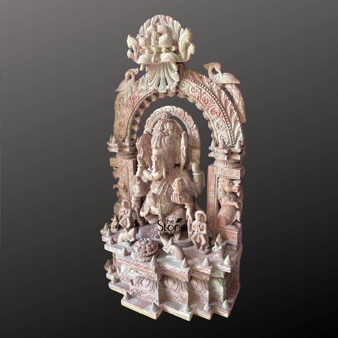 Stone Ganesha Statue 2ft