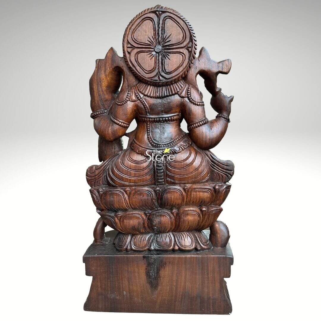 Lord Ganesha With Consort Statue 3ft