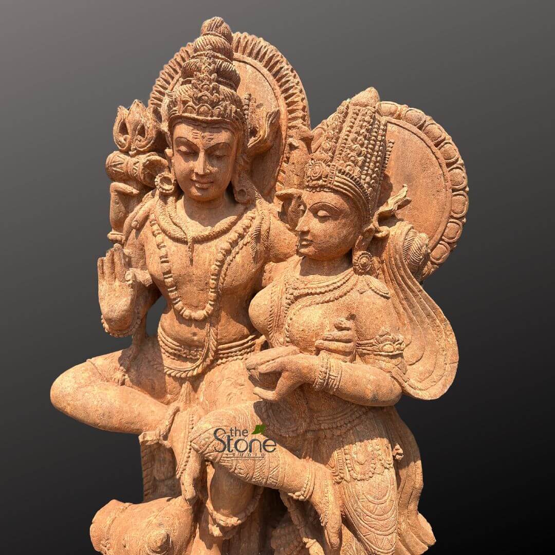 Shiv Parvati Idol Online 4ft