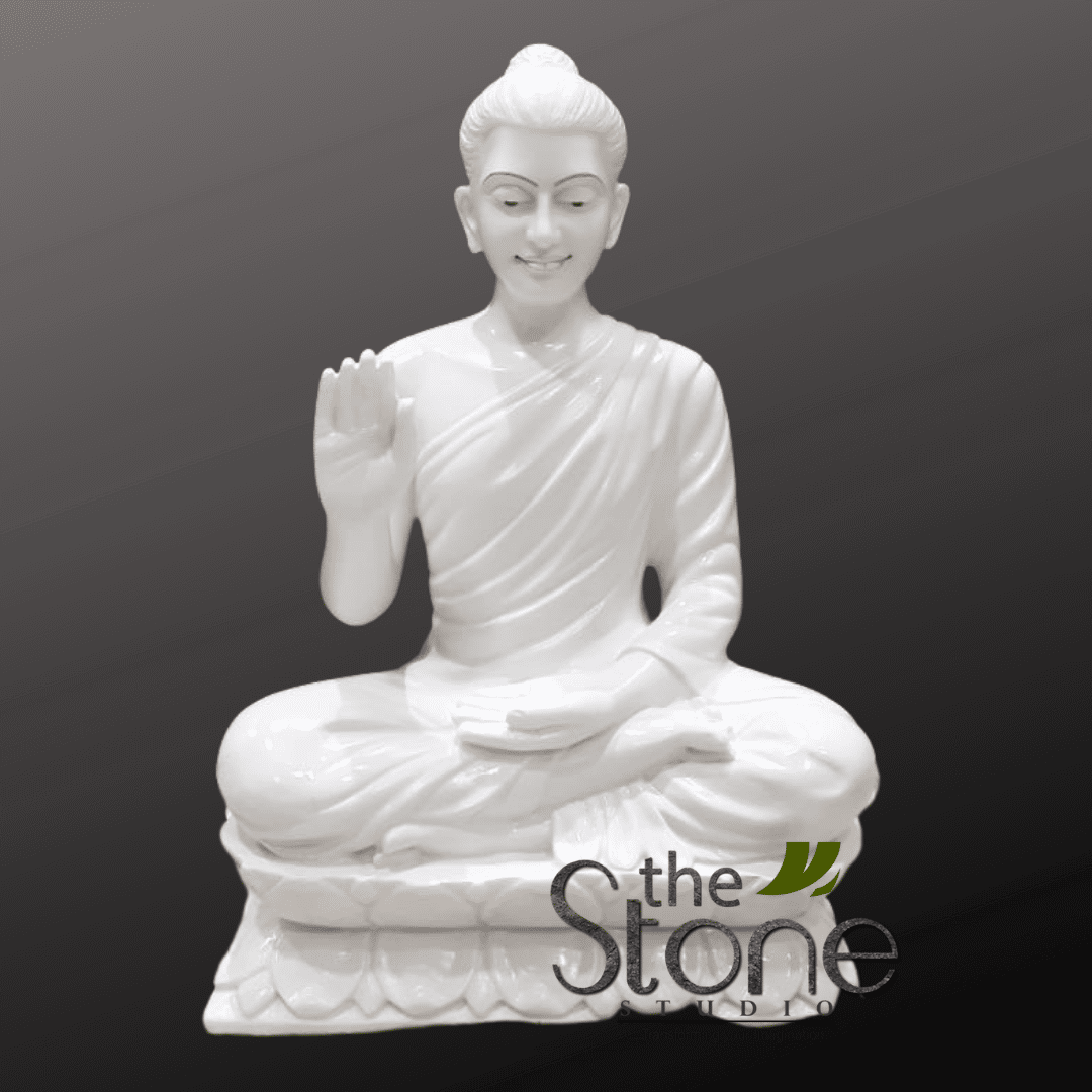Marble Buddha 2ft