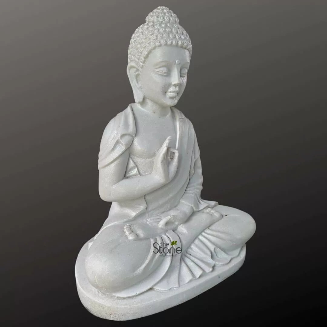 18 inch Marble Buddha Statue
