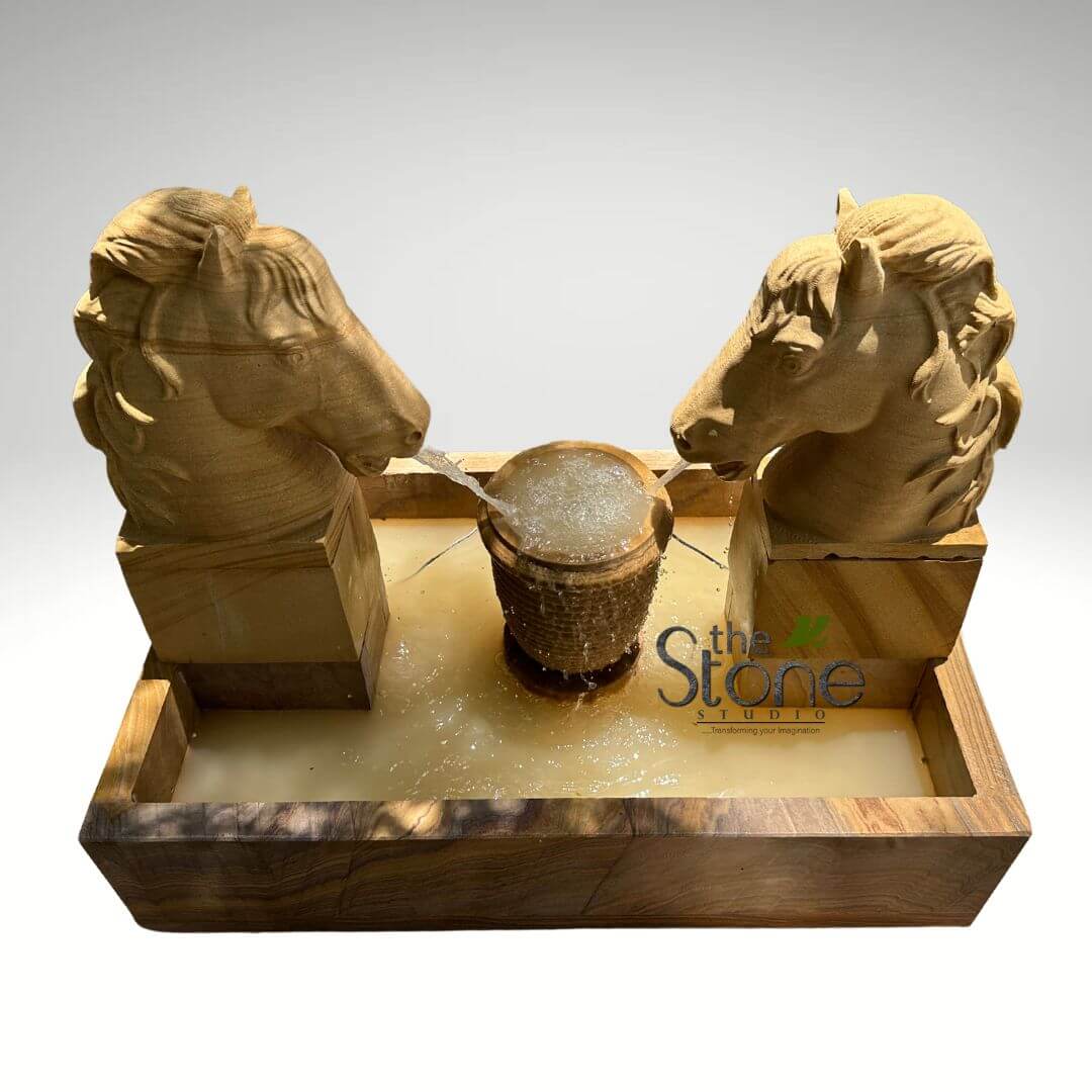 Horse Head Fountain 2.5ft
