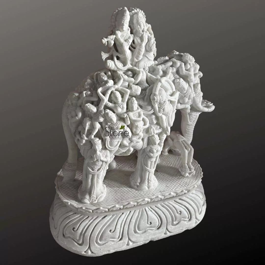 Kandarpa Elephant Statue 30″
