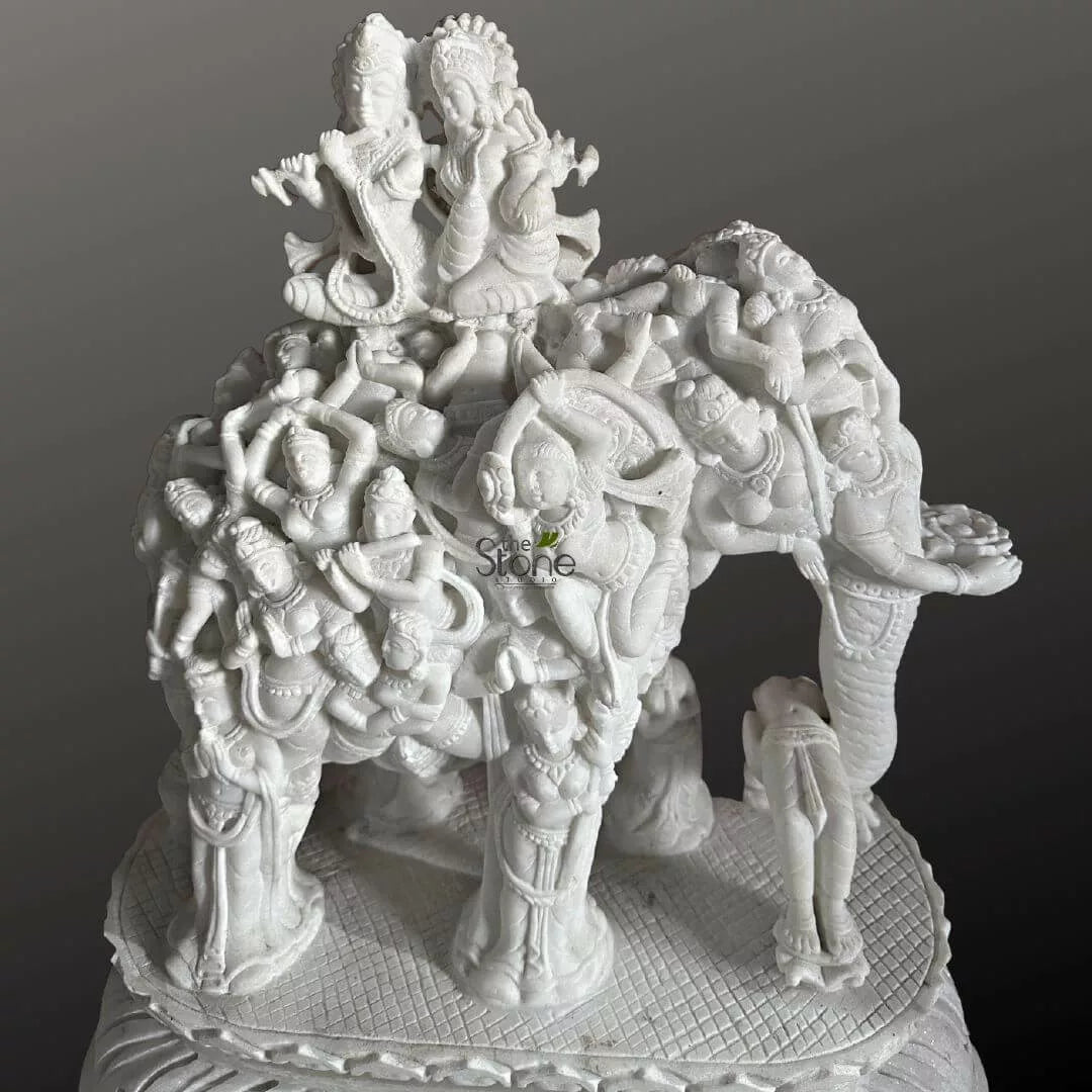 Kandarpa Elephant Statue 30″