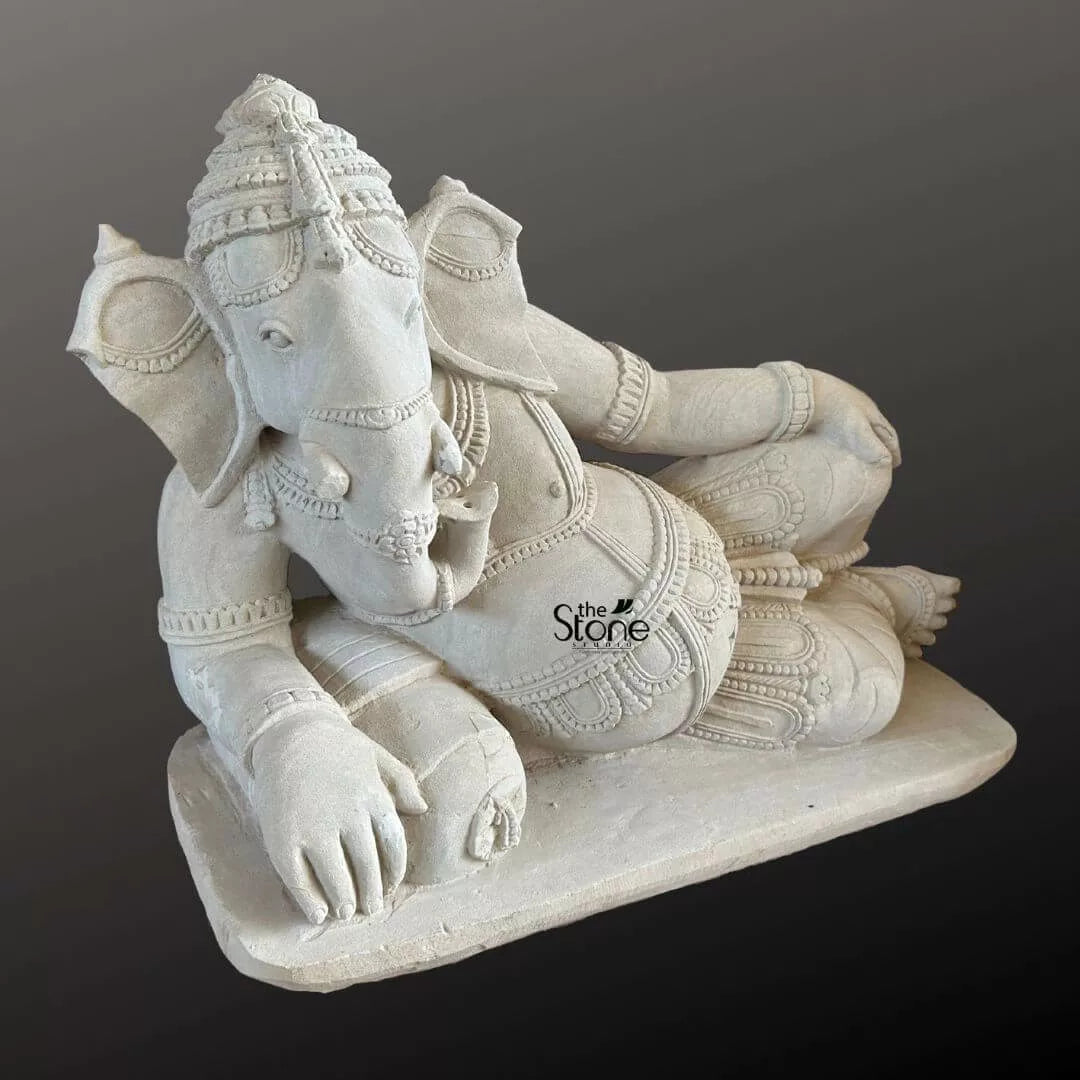 Sleeping Ganpati Murti 2ft
