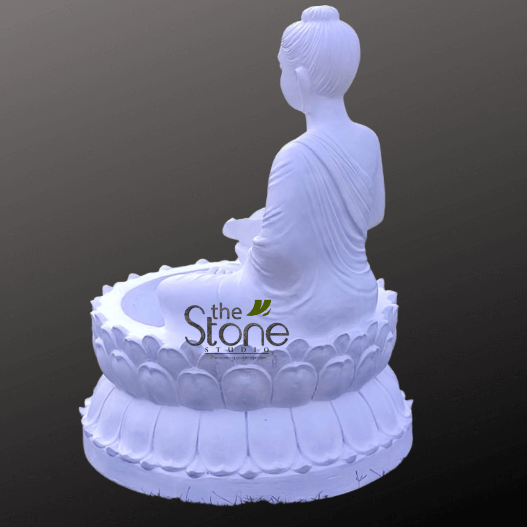 Buddha Statue With Fountain 3ft