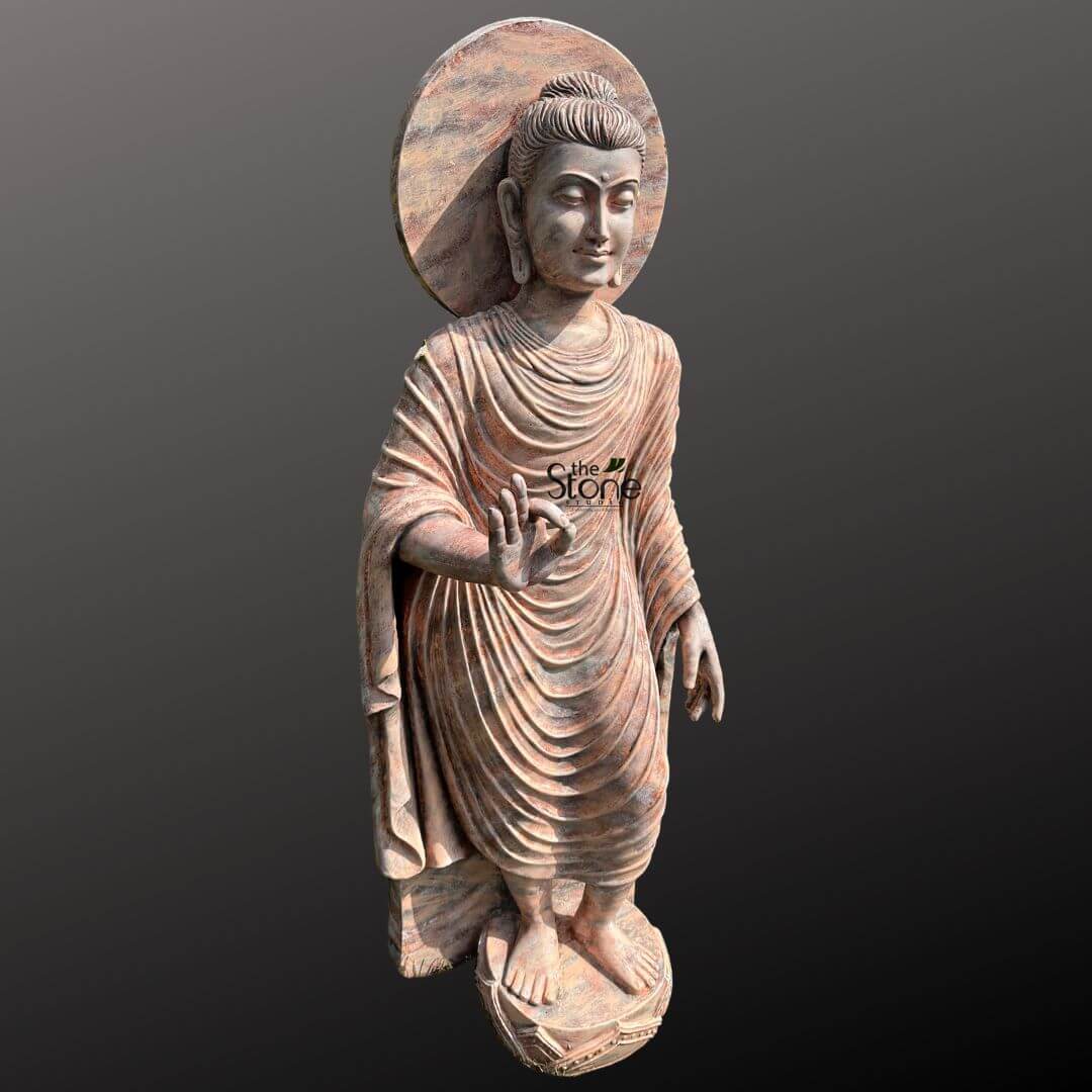 Statue Of Standing Buddha 5ft