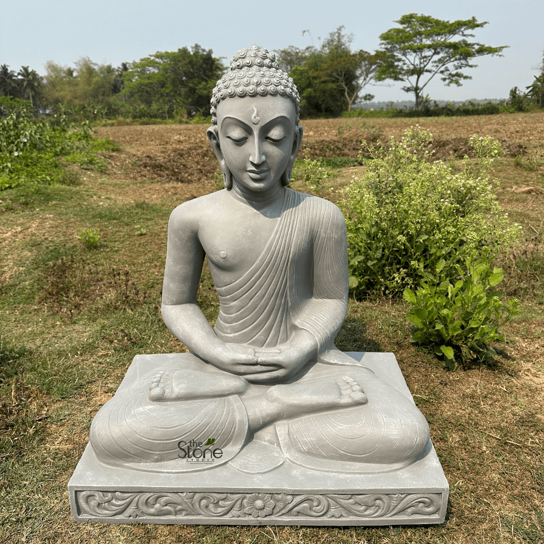 Polyresin Buddha Statue for Home Decor 3ft