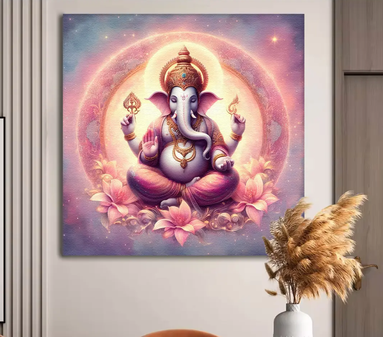 YF Glamorous Creative Ganesha Painting