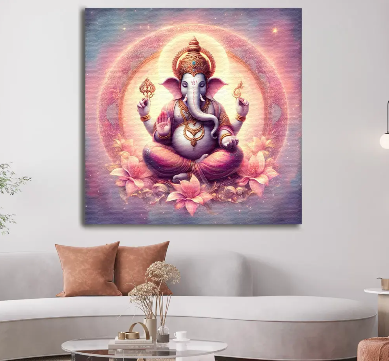 YF Glamorous Creative Ganesha Painting