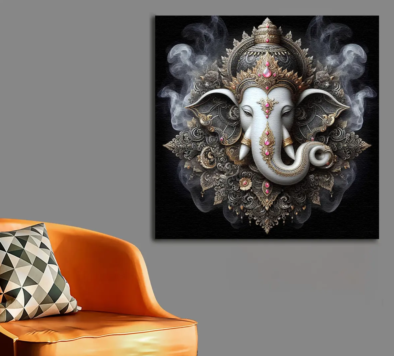 YF Modern Ethnic Ganesh Art