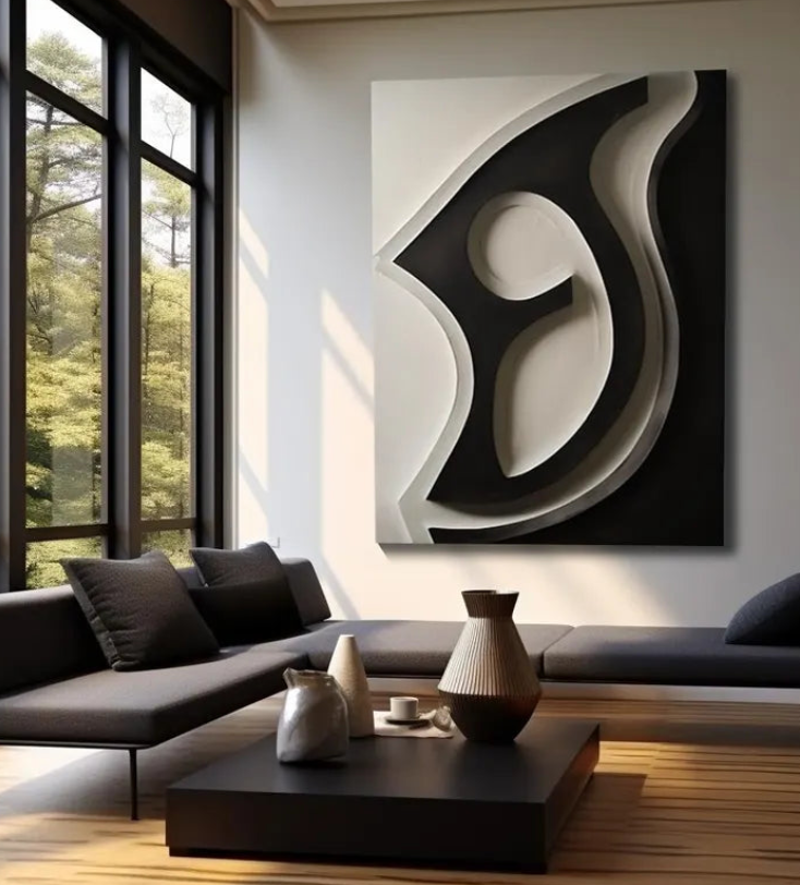 AWA - Abstract Colour 3D Wall Art