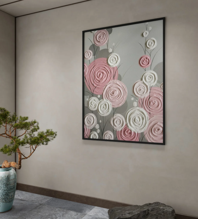 AWA - Abstract 3D wall art