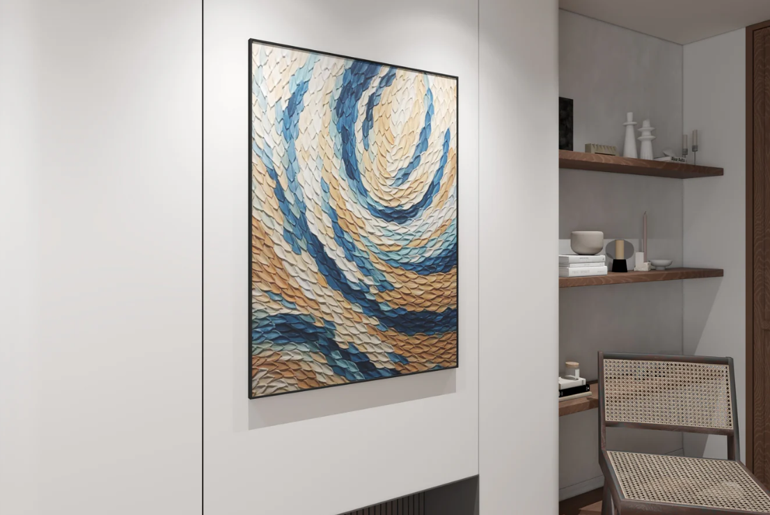 AWA - Abstract 3D wall art