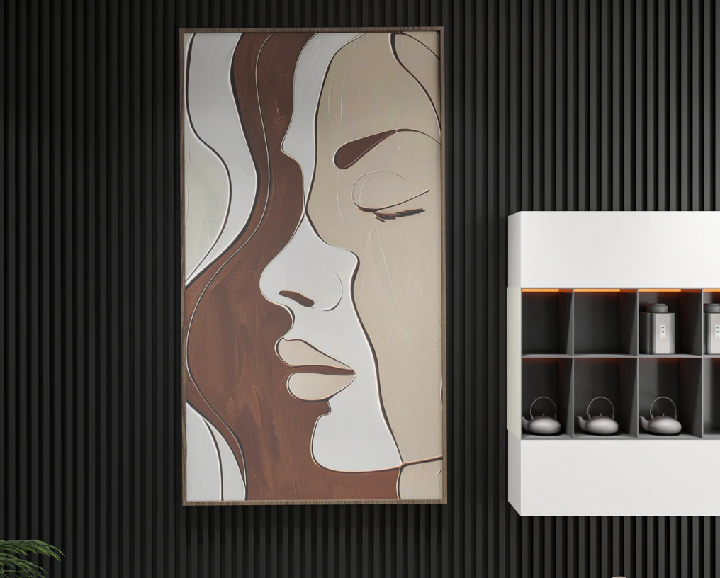 AWA - Abstract 3D wall art