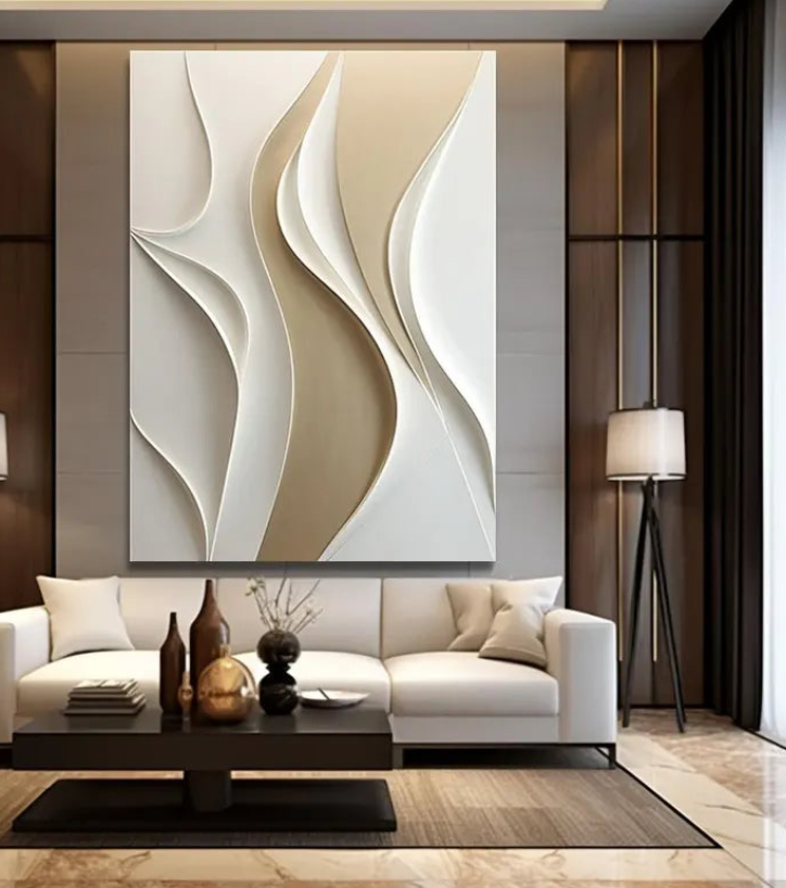 AWA - Abstract Colour 3D Wall Art