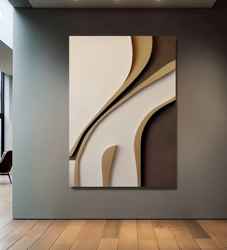 AWA - Abstract Colourfull 3D Wall Art..
