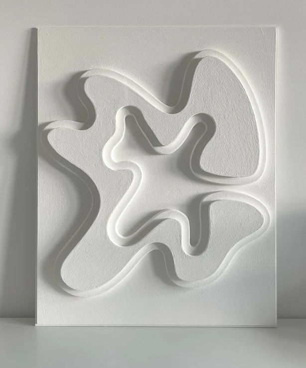 AWA - Abstract modern 3D wall art