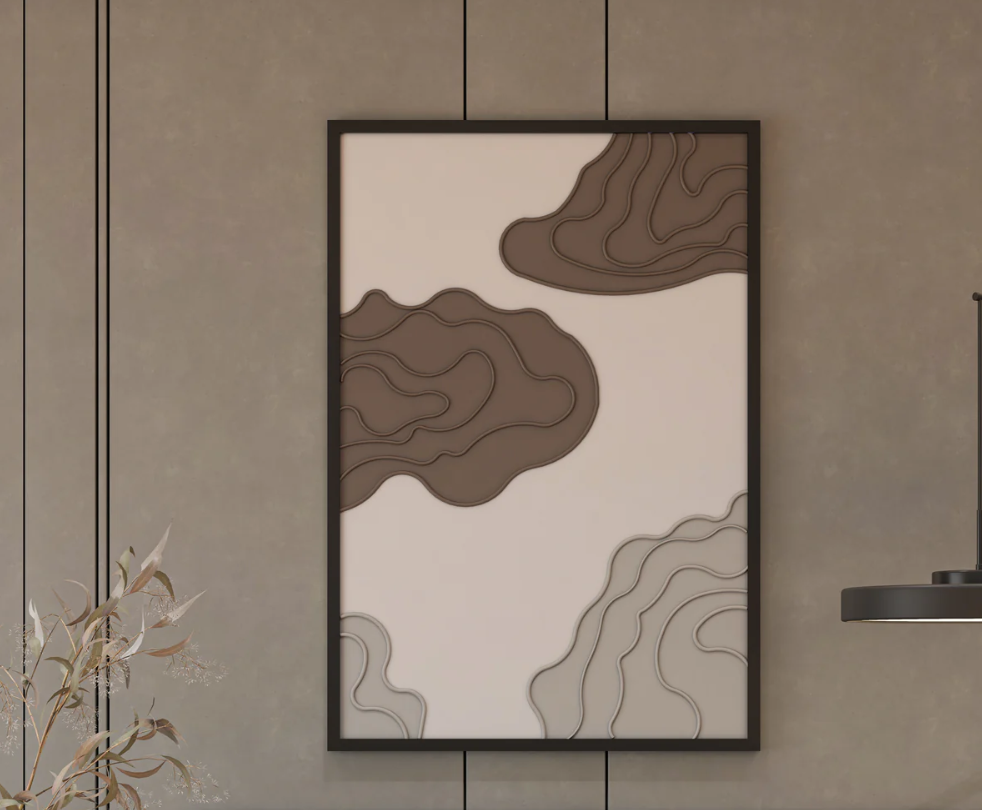 AWA - Modern 3D Wall Art