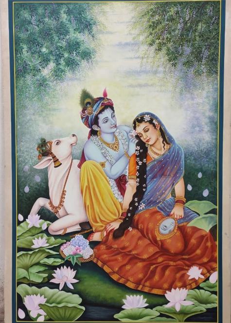 YS - Radha Krishna Painting