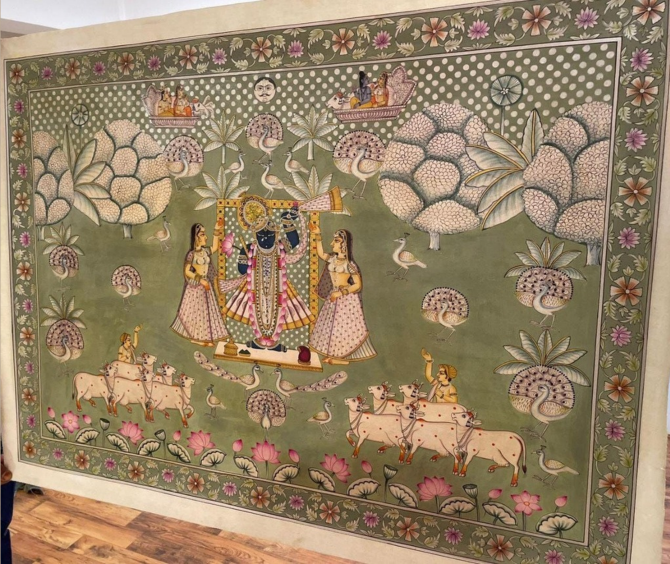 YS - Shrinathji Painting