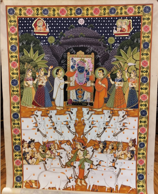 YS - Shrinathji Darshan Painting