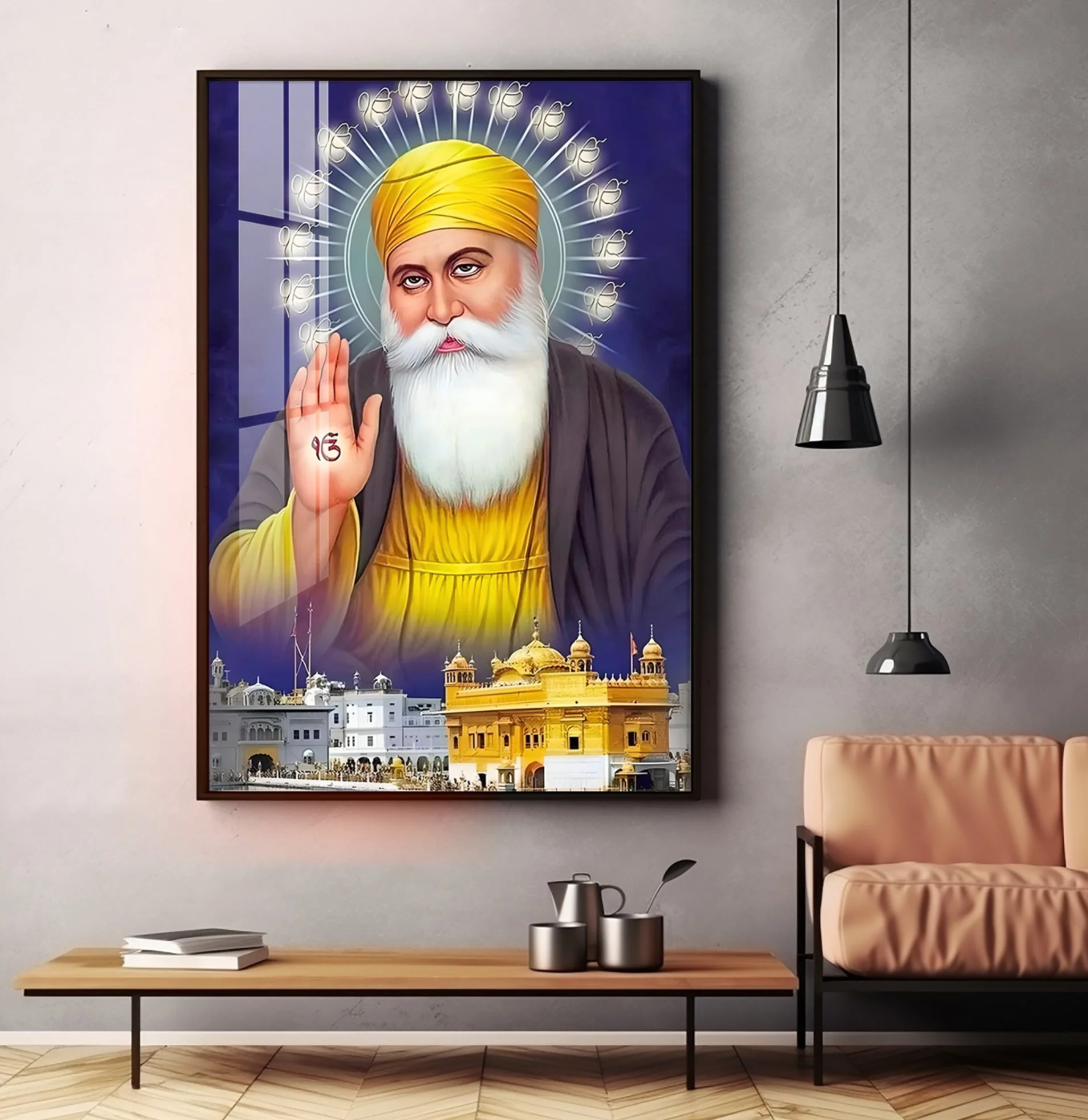 Guru's Wisdom Premium Vertical Acrylic Wall Art