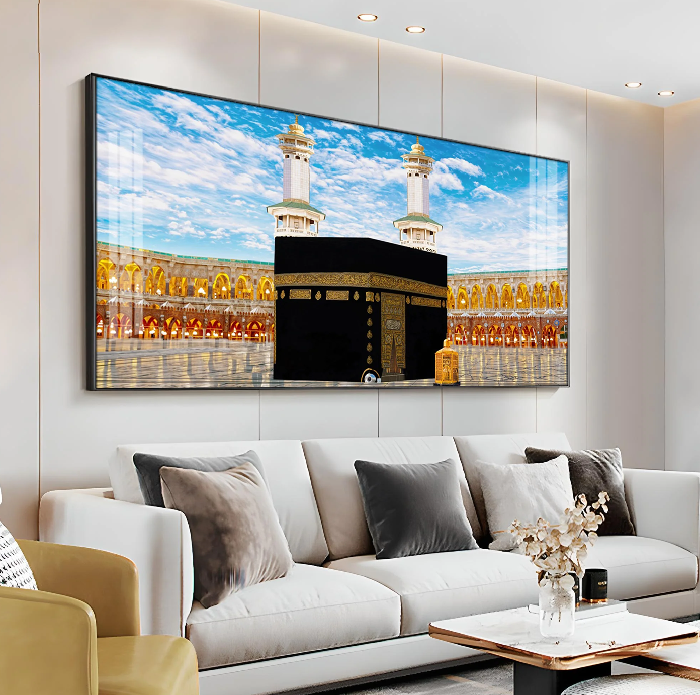 Al Kaaba Premium Acrylic Horizontal Wall Art