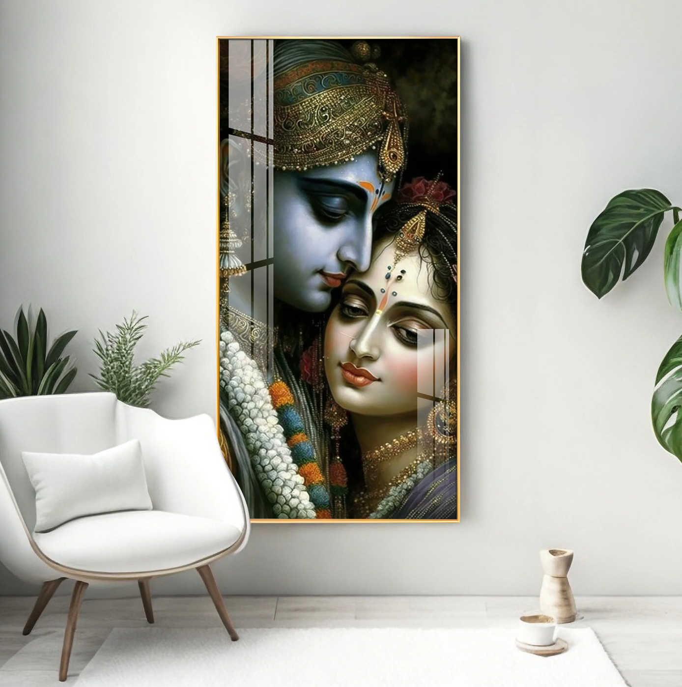 Sacred Love Premium Acrylic Vertical Wall Art