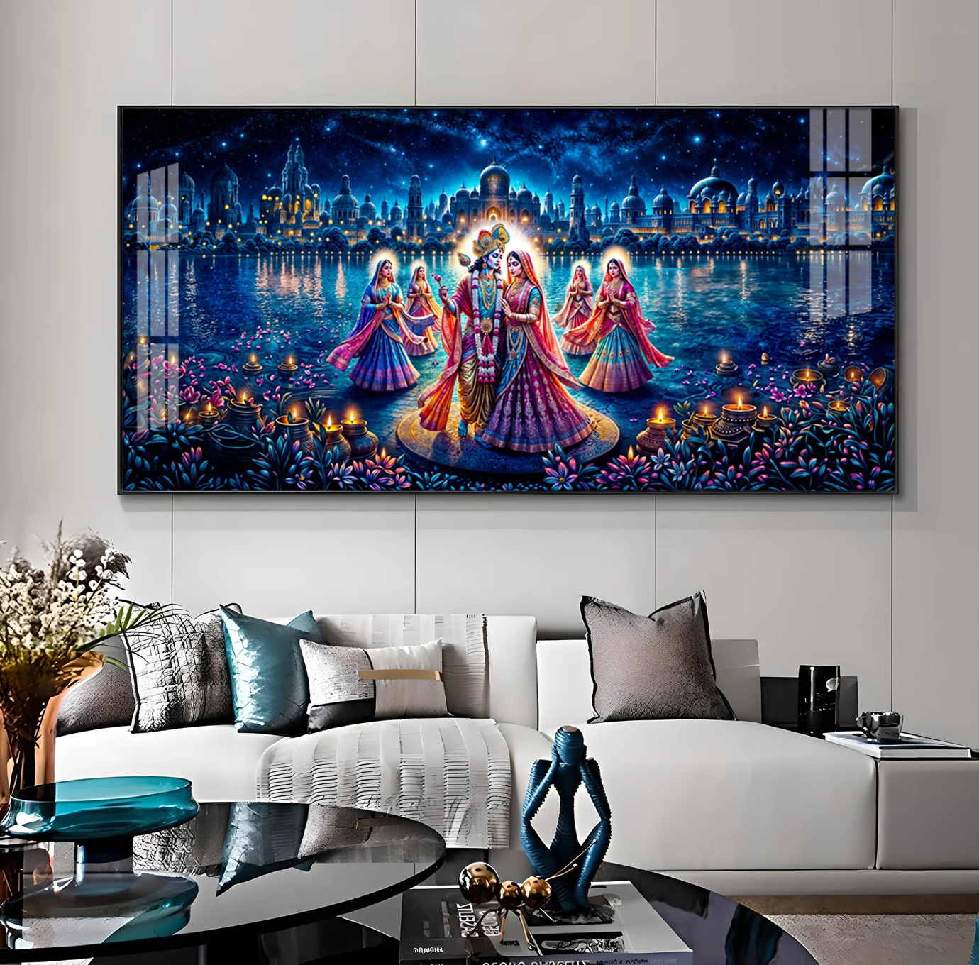 Nocturnal Elegance Premium Acrylic Horizontal Wall Art