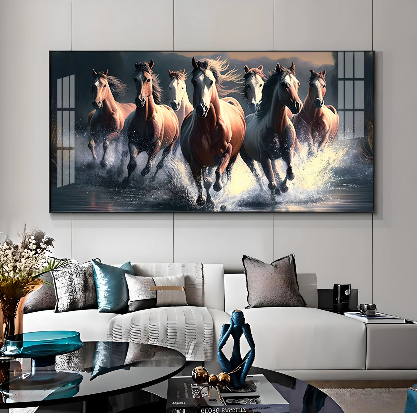The Pride Run Premium Acrylic Horizontal Wall Art