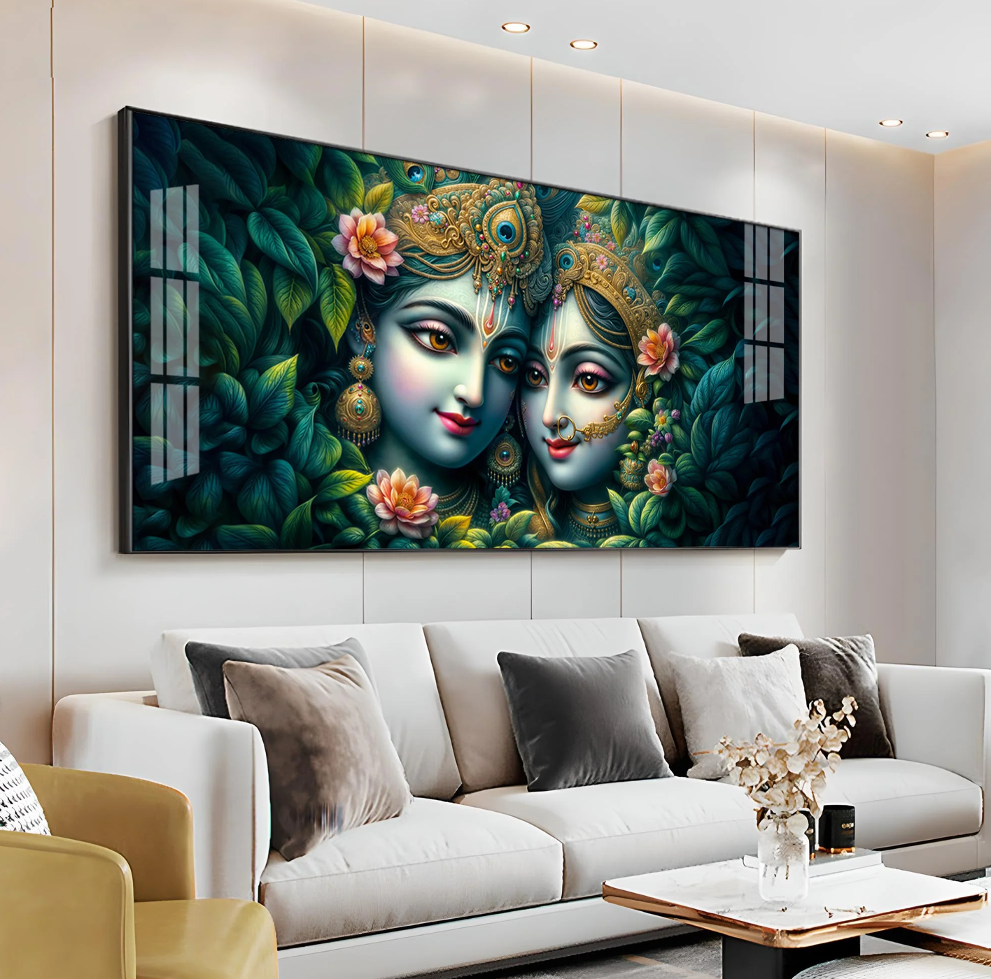 Faces Of Harmony Premium Acrylic Horizontal Wall Art