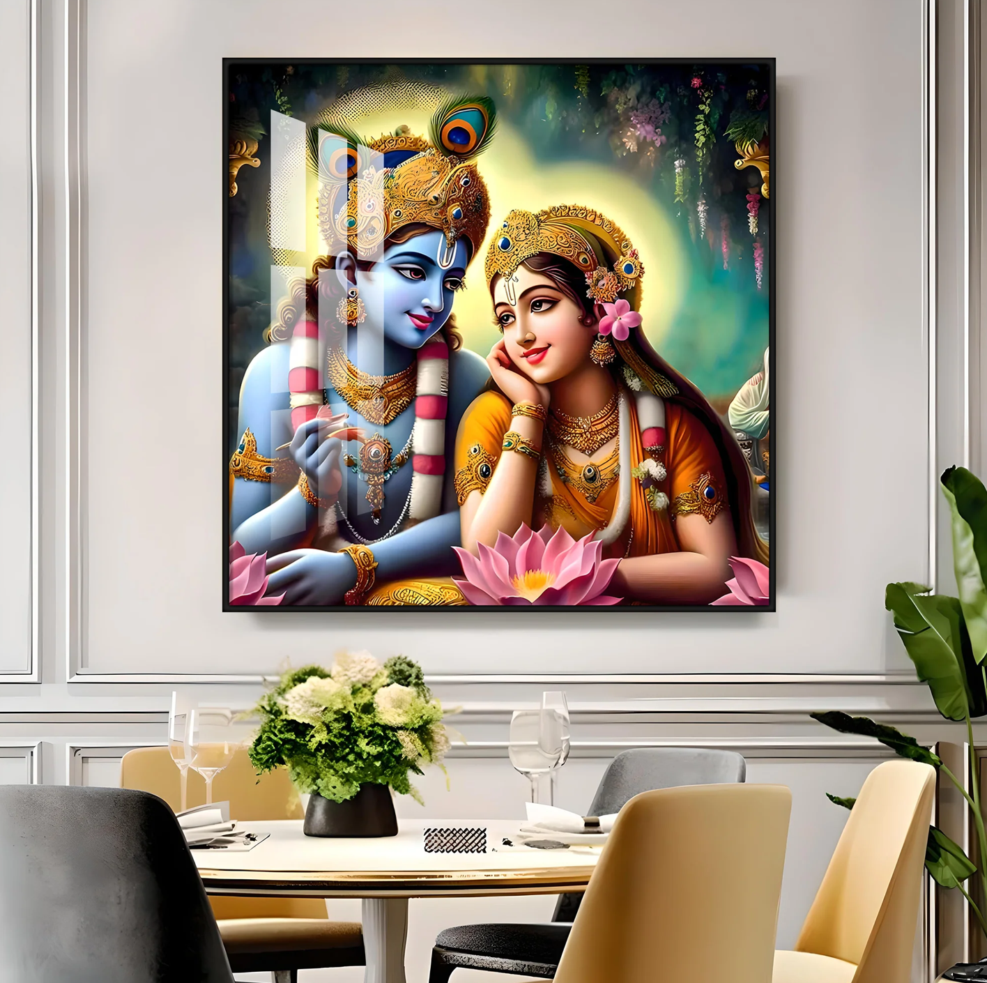 Adorable Bond Premium Acrylic Square Wall Art