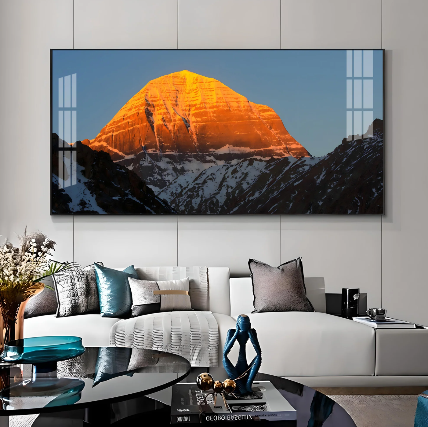 Majestic Mountain Premium Acrylic Horizontal Wall Art